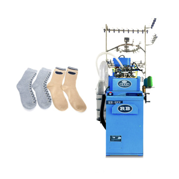 precio automático de la maquinaria del calcetín que hace punto rb-6fp con los recambios para hacer calcetines planos llanos
